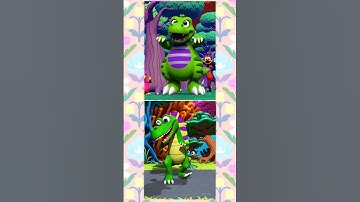 Apt Apt song by Bruno Mars and Rosé | Dinosaur Dance Video | Apt Dinosaur #apt