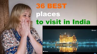 Russian Reacts: 36 BEST places to visit in India