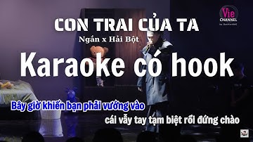 Karaoke Có Hook | CON TRAI CỦA TA | Ngắn ft. Hải Bột | Rap Việt 2024