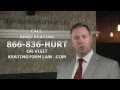 I'm attorney Brad Keating and I am here to help folks who have been injured in Columbus Ohio and Cincinnati Ohio. Check out my website at www.keatingfirmlaw.com for more information....