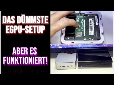 Das dümmste eGPU-Setup – GMKtec G10