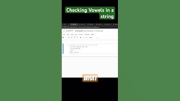 Part32 checking number of vowels in a string #PythonLogic #PythonTips #CodeNewbie  #133