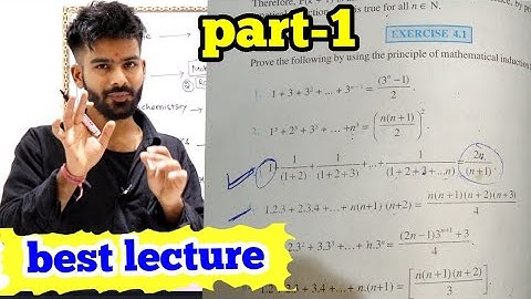 mathematical induction, exercise4.1 class 11th ncert solution