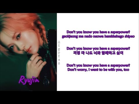 ITZY - Mr. Vampire (Rom-Han-Eng Lyrics) Color & Picture Coded