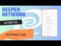 Settings Tab