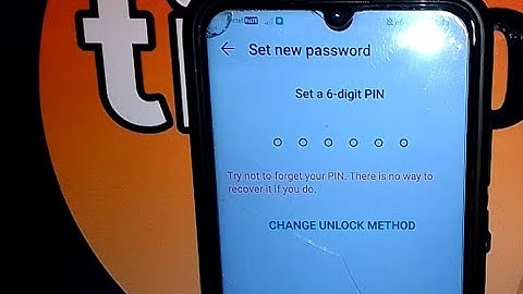 how to change lock screen password in honor 20i mobile