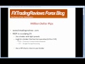 Forex Expert Advisor: Million Dollar Pips Forex Bot