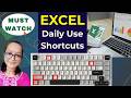 Top Excel Shortcuts for Daily Use | Excel Shortcuts You Must Know for Daily Work (2026) | #excel
