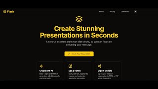 Flash 2.0 - AI Presentation Maker Just Arrived! 🚀 screenshot 1
