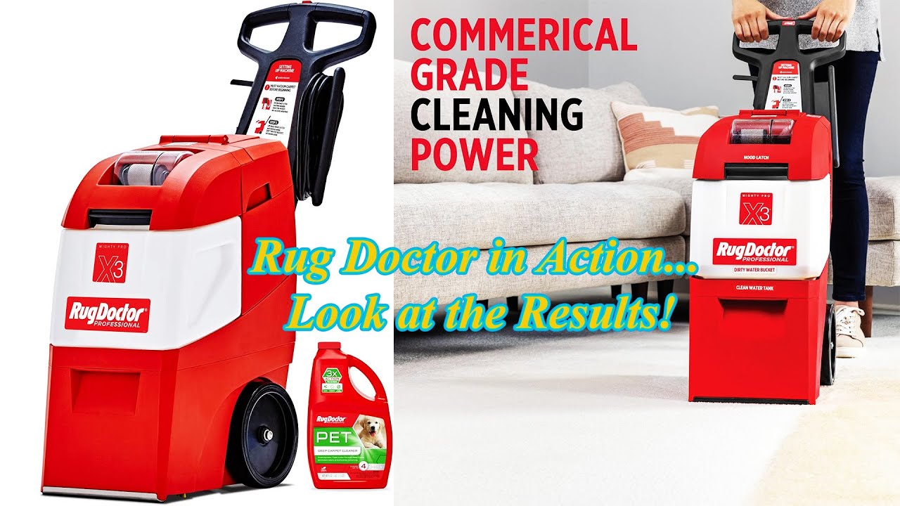 Stars/Rug Doctor Mighty Pro X3 – Deep Cleaning Power for Pet Messes & More!