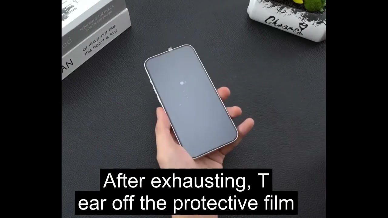 Oleophobic Coating Dust Free Easy Installation Screen Protector For