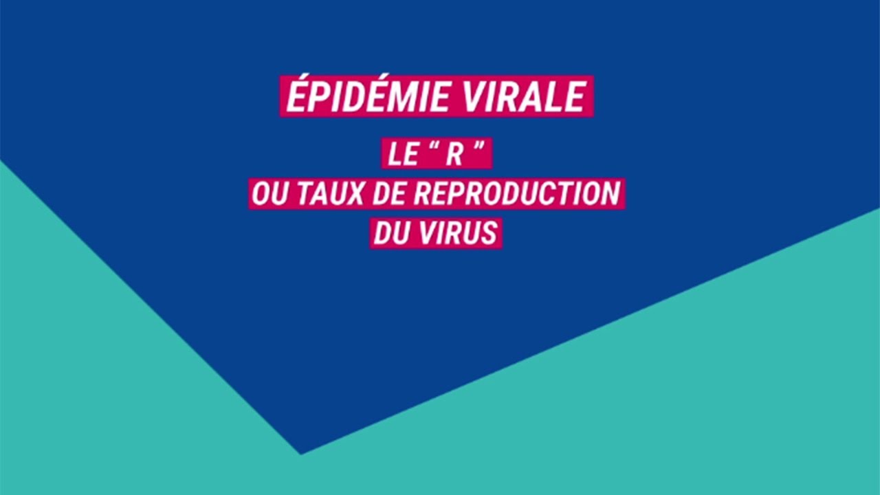 COVID-19 : le 'R' ou taux de reproduction du virus, c'est quoi ? - Santé publique France