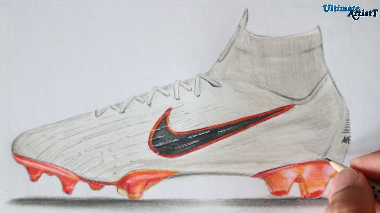 Soccer Cleats Sketch