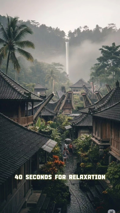 40 Detik Bersantai di Indonesia #reel #fyp #shortsfeed #shortvideo #ai #santai #alam