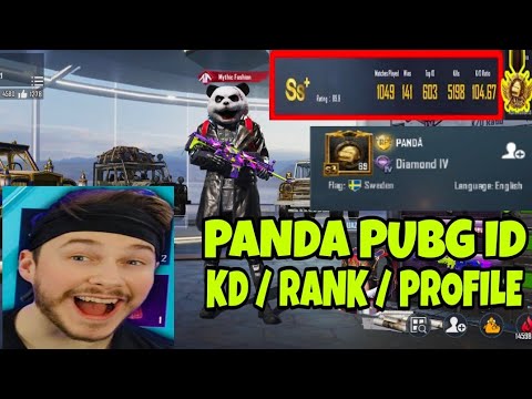 Panda Pubg Id | Panda pubg I'd number | Panda kd Pubg | panda I'd profile