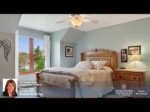 732 Saddle Ridge, Crystal Lake, IL home video tour