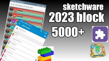 how to make custom block import in Sketchware tutorial, all block 2023,#sketchware#2023#newvideo#123