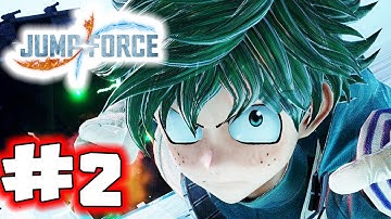 JUMP FORCE Gameplay Walkthrough Part 2 - Team Goku (Let