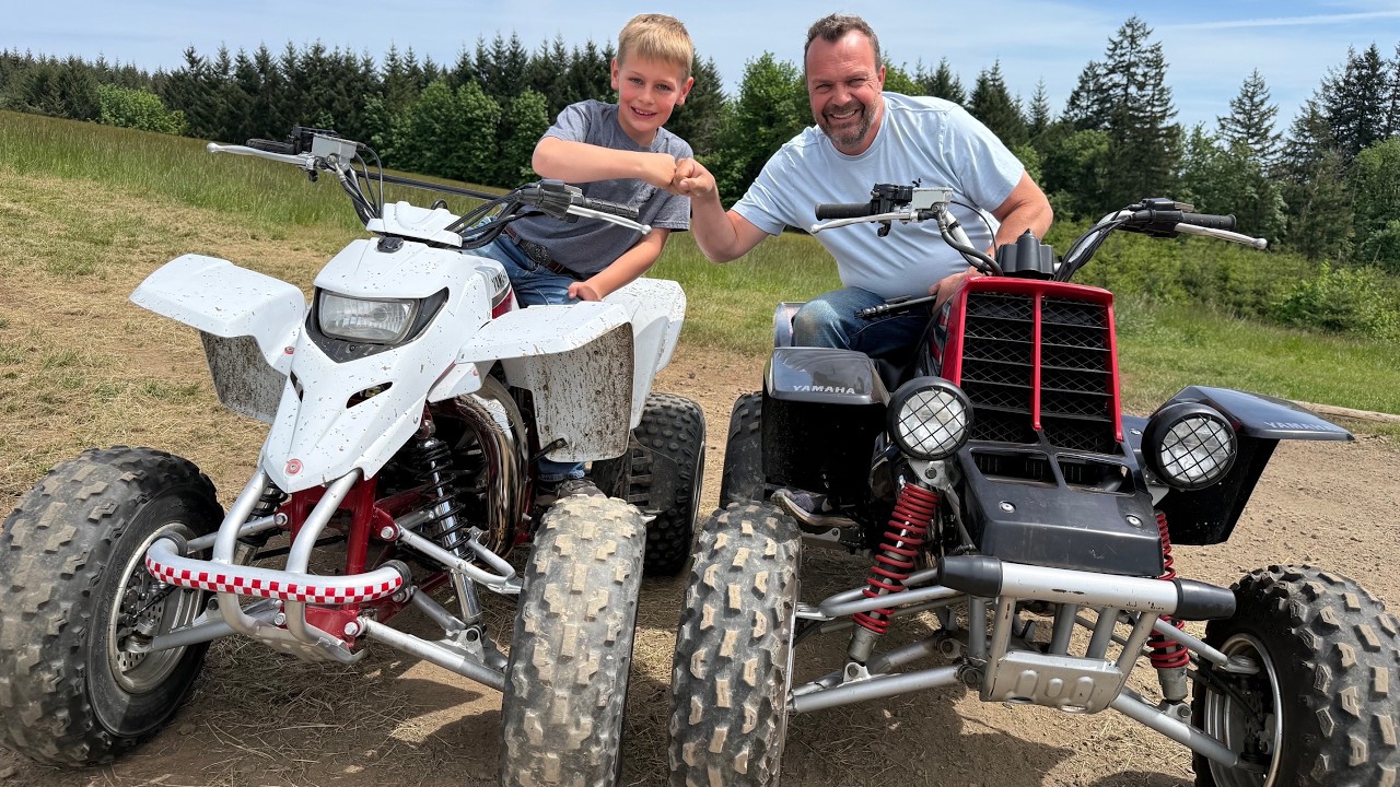 We Bought TWO Legendary 2-Strokes! 2003 Banshee & Blaster - YouTube