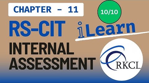 #RSCIT #ileran - #Chapter - #11 #Microsoft #word ( #internal #assessment)