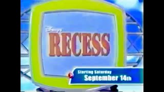 Disney's ABC Kids: Disney’s Recess promos in chronological order (September 2002 to 2004)