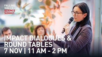 LIVE: Falling Walls Circle - Impact Dialogues & Round Tables | Falling Walls Science Summit 2025