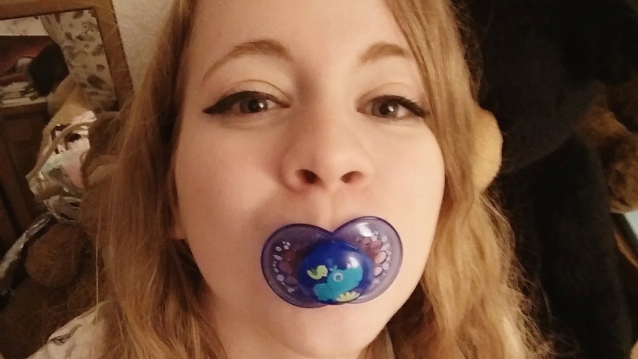 Black Adult Pacifier Soother Dummy from the dotty diaper company
