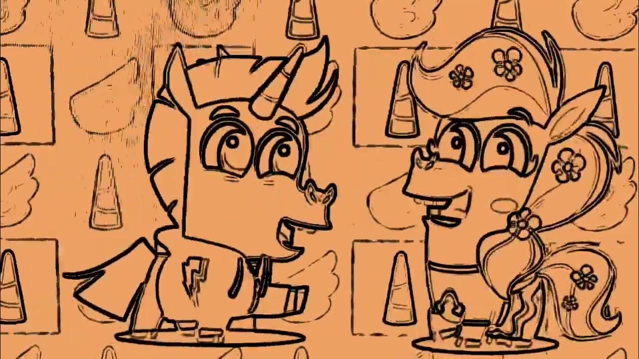 Corn and peg do good song colorful YouTube