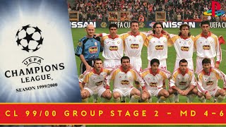 [PSONE] | UEFA CHAMPIONS LEAGUE SEASON 99/00 | GALATASARAY ISTANBUL | GROUP STAGE 2 MD 4-6