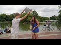 Kristina's ALS Ice Bucket Challenge in Central Park