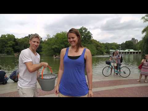 Kristina's ALS Ice Bucket Challenge in Central Park