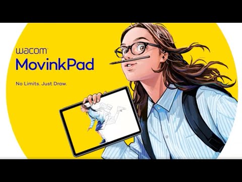 Wacom MovinkPad 11 All-In-One Drawing Tablet. No Limits. Just Draw.