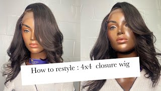 How to : Styling bodywave 16” 5x5 closure wig ft Giifti.org