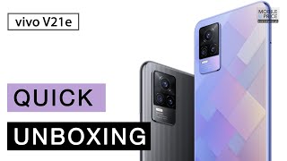 vivo V21e Unboxing - Mobile Ki Price