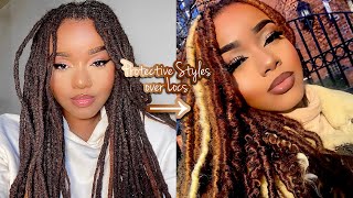 TIPS FOR DOING PROTECTIVE STYLES OVER STARTER LOCS