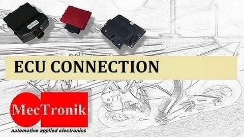 MeCaL Tutorial 7 , ECU Connection