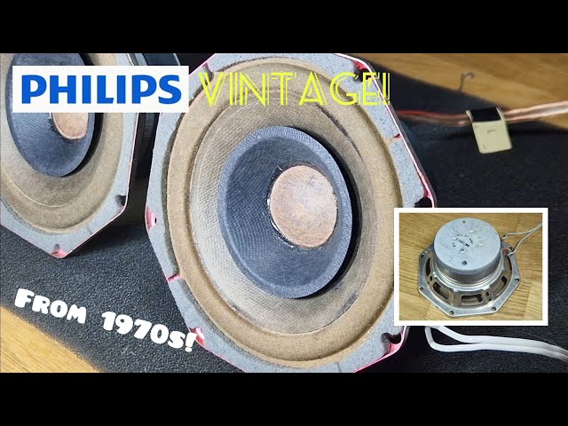 Vintage Fullranges From The 70s! | Philips AD 5061 [TEST] - YouTube
