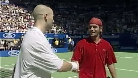 Andre Agassi vs Arnaud Clement 2001 Australian Open Final Highlights