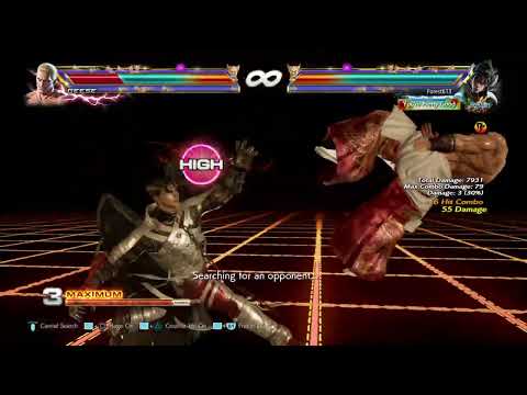 Devil Jin Regular WGF to u+1+2 Laser Max Damage 74 Combo No Rage or Walls v5 Tekken 7 20230820183911