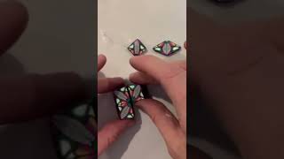 Kaleidoscope caning in polymer clay….