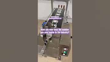 Automatic friction feeder｜High speed paging machine｜iFeeder feeder maker #technology #conveyor