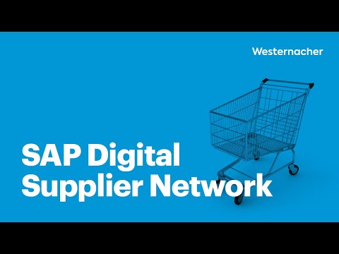 SAP Digital Supplier Network – Your digital shopping window.