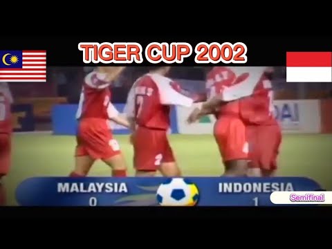 Malaysia vs Indonesia 0-1, Semifinal Tiger Cup 2002