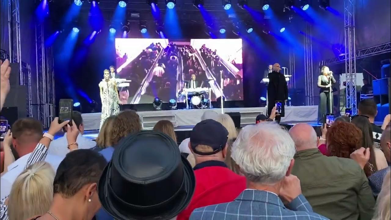 The Human League live Mirror Man Uttoxeter Race Course May 2022 The Human League live Mirror Man Uttoxeter Race Course May 2022