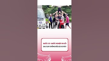 Quốc Cơ - Quốc Nghiệp xin lỗi sau clip chồng đầu lái xe máy