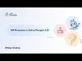 HR Process in Zoho People 5.0 | Help Videos | Zoho People