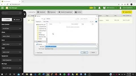 How to Upload Data from John Deere Operations Center to your Monitor