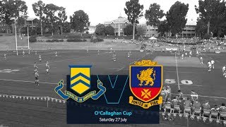 O'Callaghan Cup 2019: Toowoomba Grammar School v Downlands School