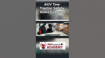 #agv  Tow Tractor Safety Risks Exposed - @agv-amr-robot-network Academy