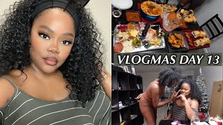 VLOGMAS DAY 13 | Girl's Night | Italian Food | LQLove